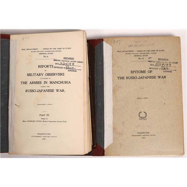 Russo-Japanese War Reports by US War Dept. [150203]