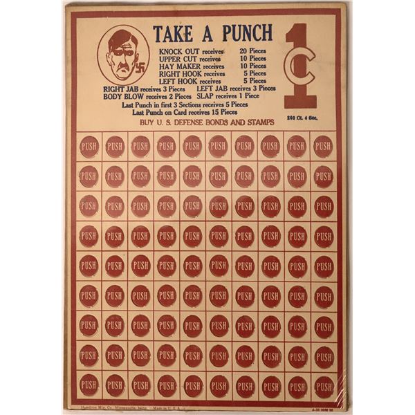 Hitler Punch Card [152691]