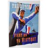 Image 1 : WW2 Dutch Fight on to Victory Poster [155085]