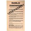 Image 2 : WW2 US Safe Conduct Handbill For German Soldiers [155082]