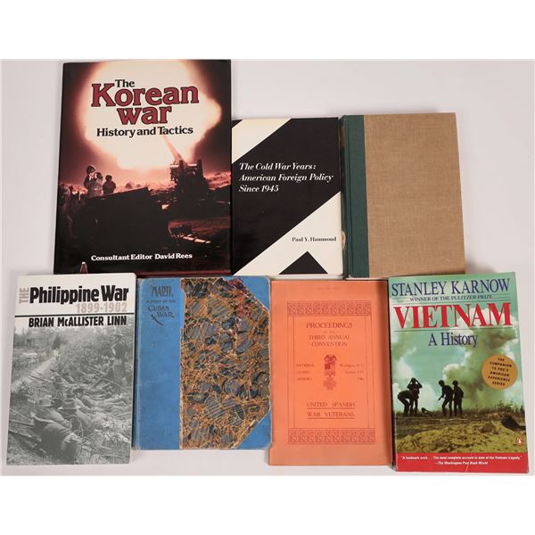Spanish-American War, Cold War Era, Korean War, and Viet-Nam in Books [148985]