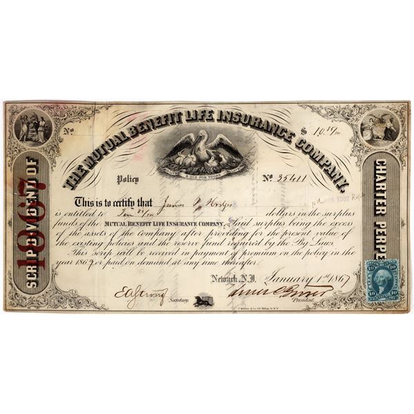 Mutual Benefit Life Insurance Scrip Dividend [155047]