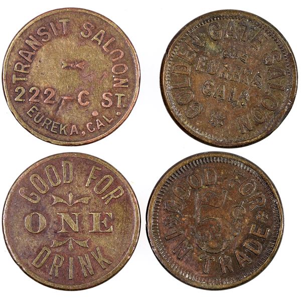 Eureka Saloon Tokens [152806]