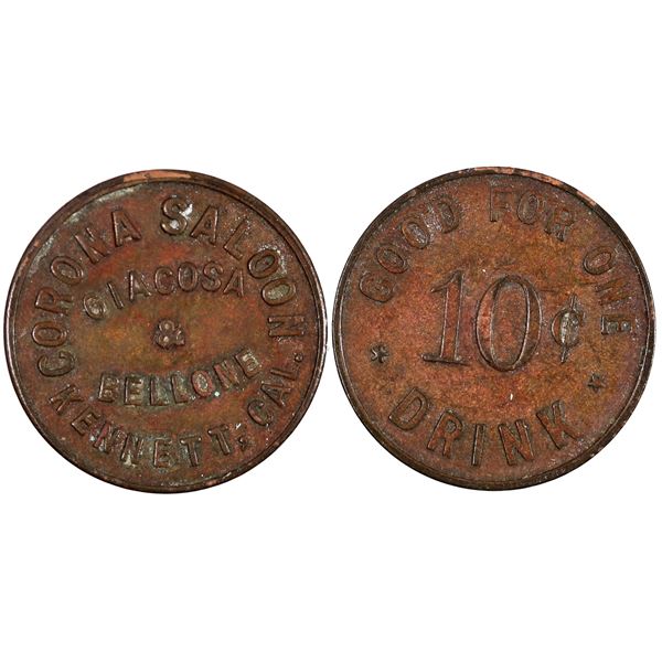 Corona Saloon Token, Kennett [152711]