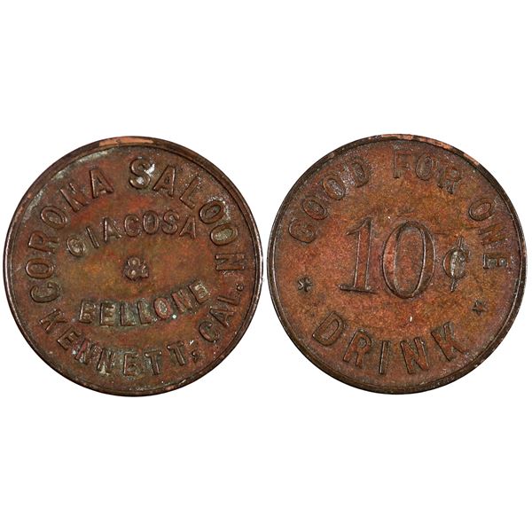 Corona Saloon Token, Kennett [152711]