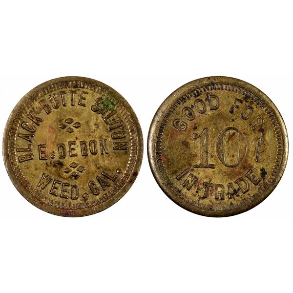 Black Butte Saloon Token, Weed [152709]