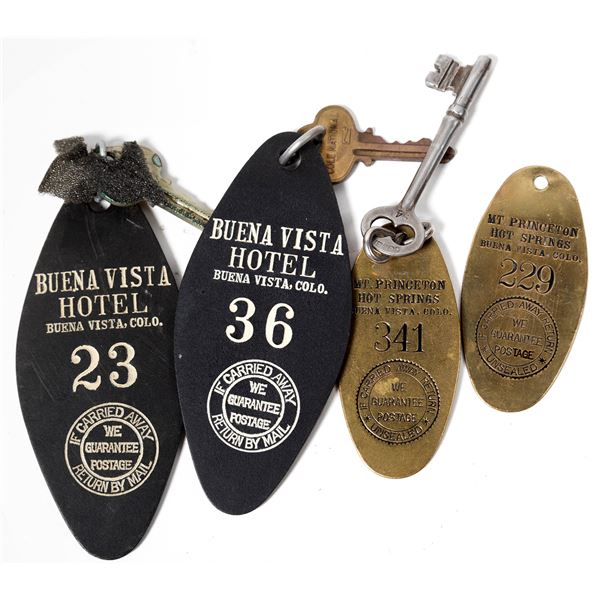 Buena Vista Hotel Key Tags, 4 [154652]