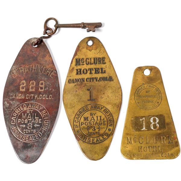 Canon City Hotel Tags, 3 [154570]