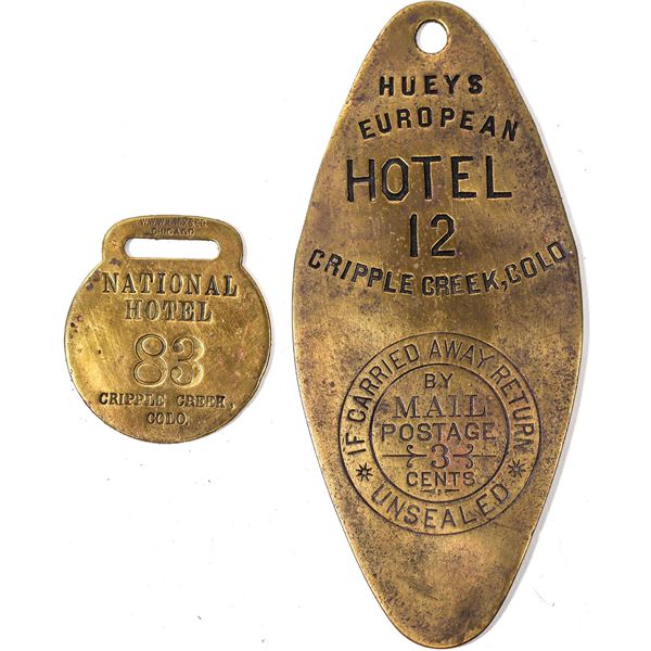 Cripple Creek Hotel Key Tags, 2 [154584]