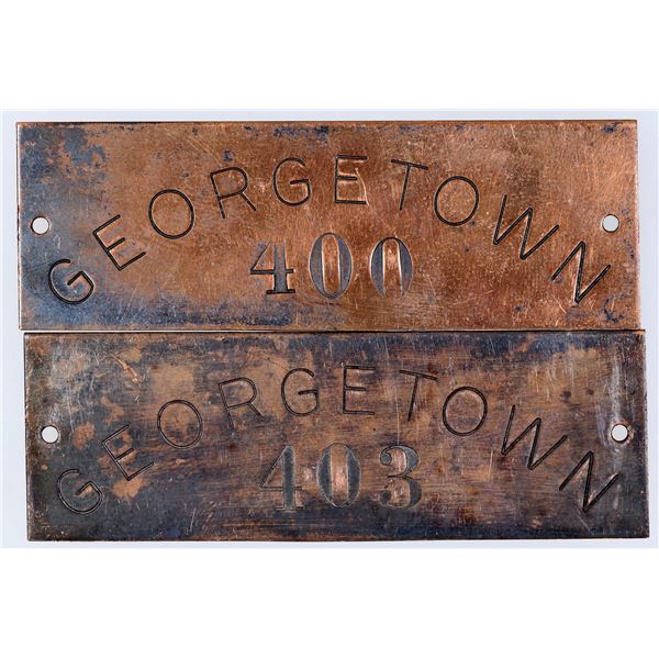 Georgetown Hotel Room Tags, 2 [154580]