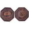 Image 1 : John Lochnikar Klondike Saloon Token, Leadville [152969]