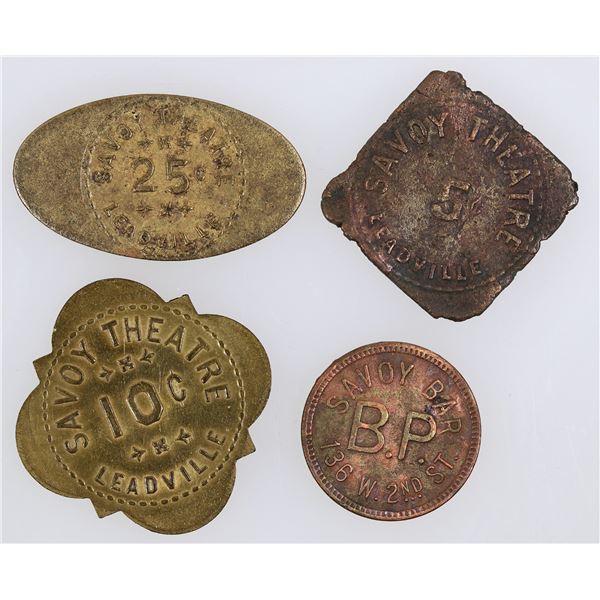 Savoy Theatre & Bar Tokens, Leadville [154053]