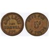 Image 1 : John E. Wade Token, Gold Hill [152706]