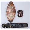 Image 1 : Oklahoma Territory Hotel Key Tags (3) [154482]