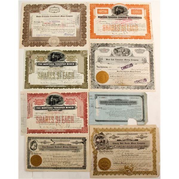 Tonopah Mining Stocks (5 count) [153716]