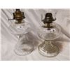 Image 1 : Two large coal oil lamps