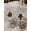 Image 2 : Two large coal oil lamps