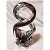 Image 4 : Figure 8 Chalet purple glass, 13" high