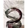 Image 5 : Figure 8 Chalet purple glass, 13" high