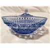Image 2 : Blue candy dish, 7.5" wide