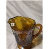 Image 2 : Indiana glass carnival glass jug, 10" high