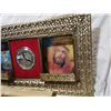 Image 3 : 3D Religious clock, 29" X 16", wooden framed antique print, 14" X 18"