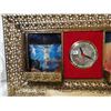 Image 4 : 3D Religious clock, 29" X 16", wooden framed antique print, 14" X 18"