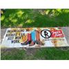 Image 3 : 96" X 35" Western Boots AD, canvas, beautiful colors