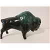 Image 3 : Blue Mountain Pottery buffalo - leg repaired 10.5"
