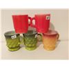 Image 1 : 5 Fire King cups