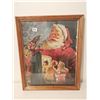 Image 1 : 1950's Coke framed paper advertisement 12" X 15"