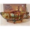 Image 3 : Indiana gold carnival glass 12" X 8.5"