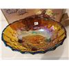 Image 4 : Indiana gold carnival glass 12" X 8.5"