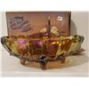 Image 5 : Indiana gold carnival glass 12" X 8.5"