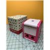 Image 2 : VINTAGE ARRCO PINK METAL CARD SHUFFLER WITH BOX