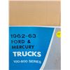 Image 2 : 1962-63 Ford/Mercury truck manual 152 pages