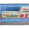 Image 2 : 3 Plastic coke light up advertising covers
