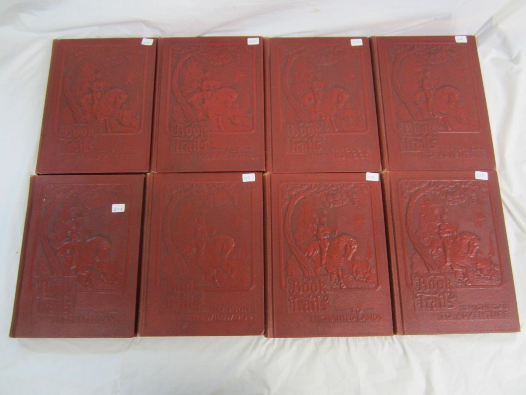 8 Volume Set Of Book Trails Hard Bound Copy Right 1946 Schmalz Auctions 8-volume-set-of-book-trails-hard-bound-copy-right-1946-schmalz-auctions