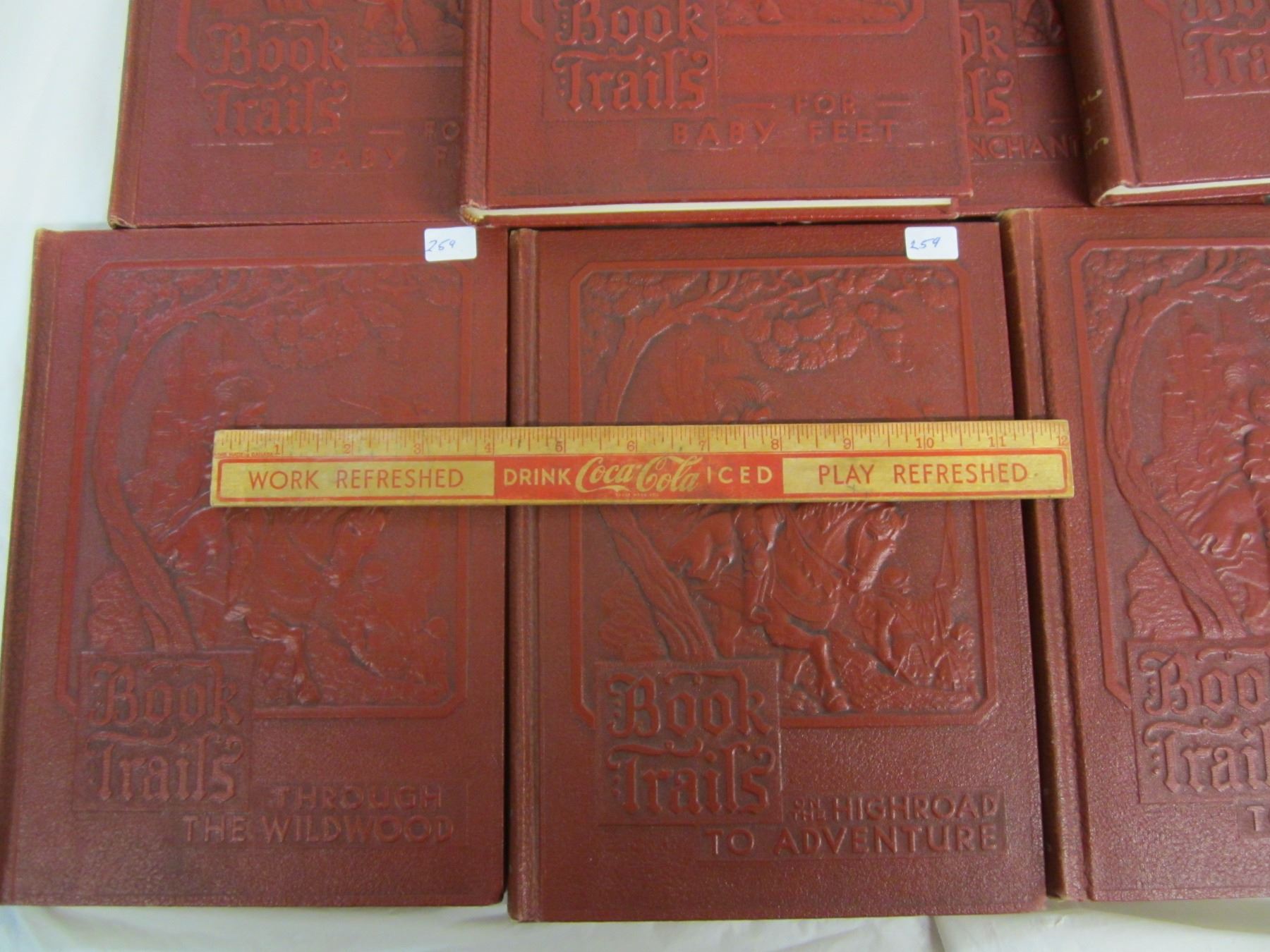 8 Volume Set Of Book Trails Hard Bound Copy Right 1946 8-volume-set-of-book-trails-hard-bound-copy-right-1946