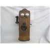 Image 1 : Antique Northern Electric Oak Long Box Telephone