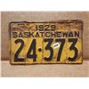 Image 2 : 1929 Saskatchewan license plate