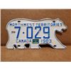 Image 1 : NWT Polar bear license plate