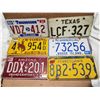 Image 1 : 6 U.S. State license plates