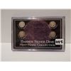 Image 1 : U.S. Silver barber dime coin set