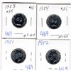 Image 2 : 1951 1952 1953 1954 MS 64 5 CENTS