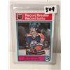 Image 1 : 1982 Record breaker Gretzky hockey card