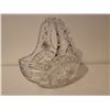 Image 2 : Crystal glass basket 8" X 5", 8" high