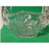 Image 3 : Crystal glass basket 8" X 6", 8" high
