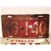 Image 3 : 1941 License plate, 1971 2D trailer plate