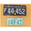 Image 1 : 1960 SK license plate plus Sask trailer plate